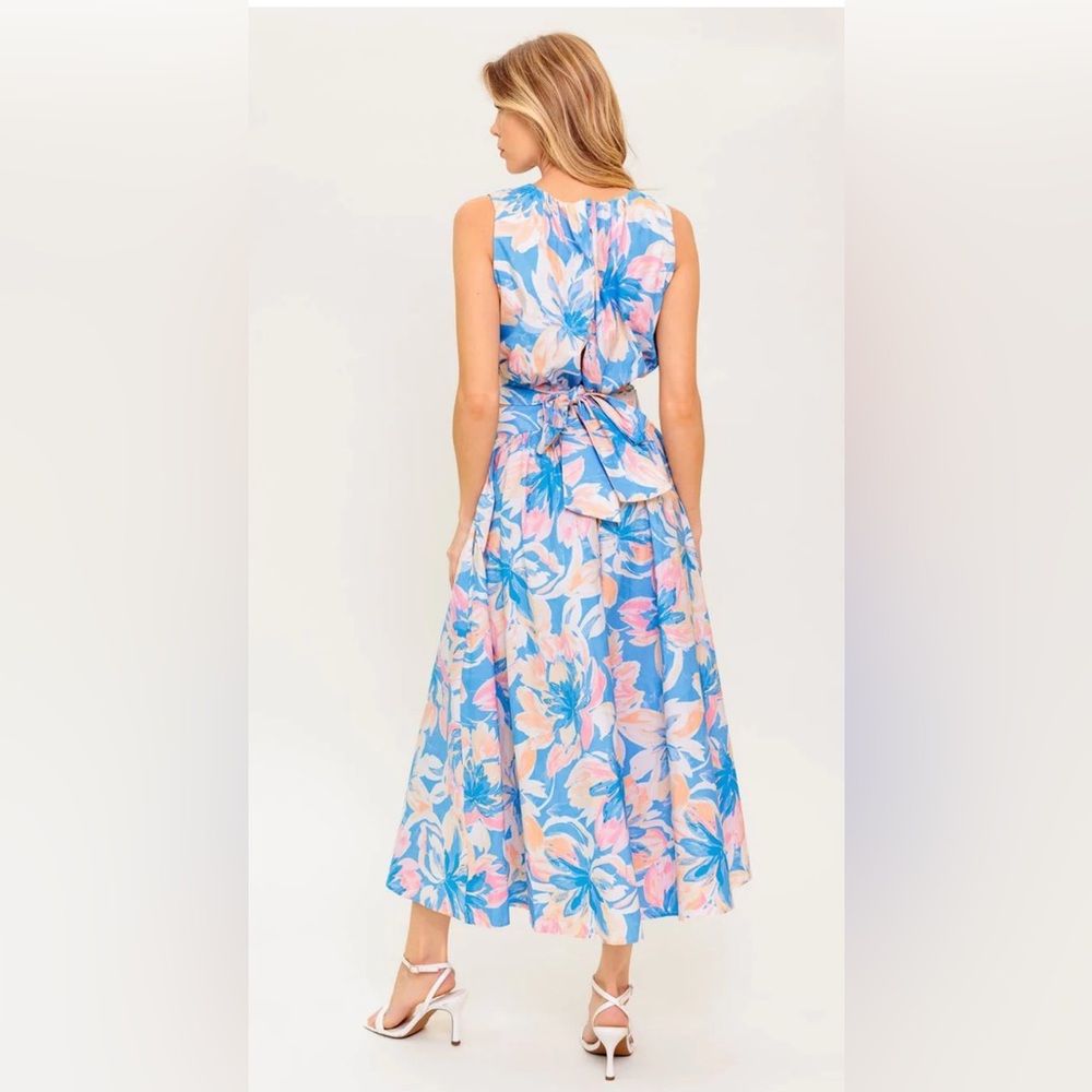 SUMMER HARMONY TIE TOP &
SKIRT SET - POWDER BLUE NWT - Picture 3 of 7